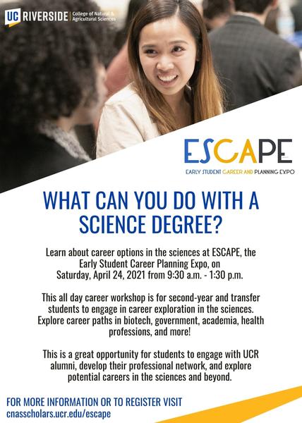 ESCAPE 2021 Flyer